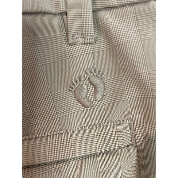 Hang Ten Mens Beige Plaid Shorts With Pocket Detail Size 38 - Picture 6 of 14